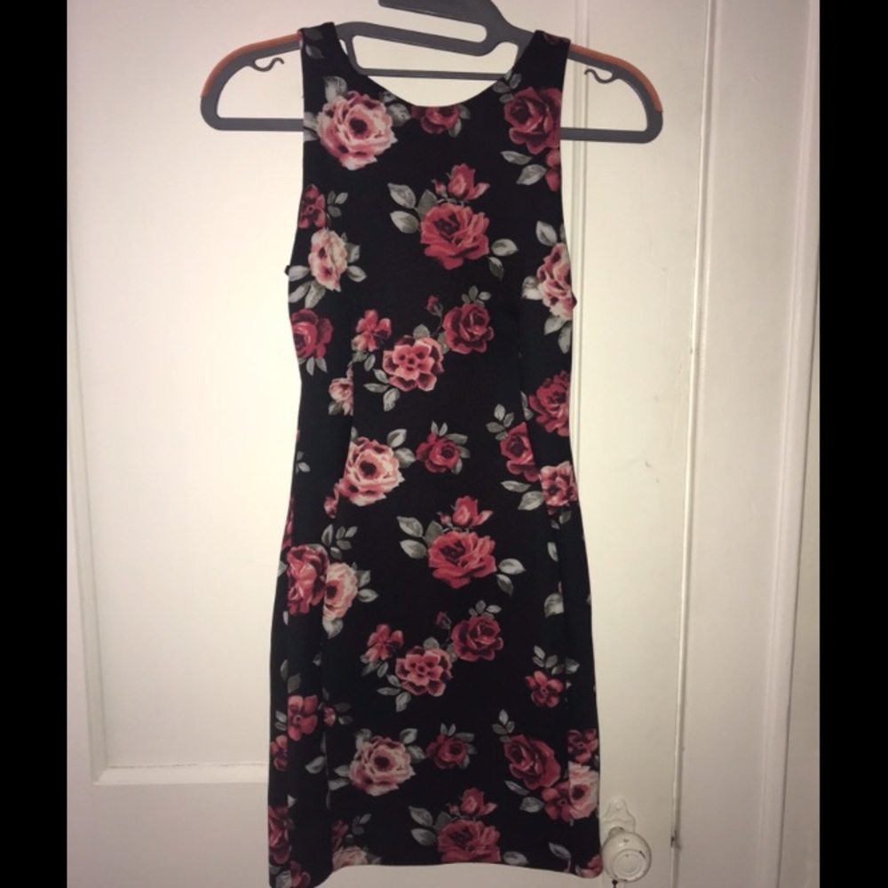 Floral Mini Party Dress